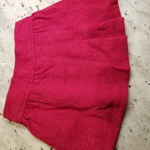 Genuine Kids by Oshkosh sparkly red skirt